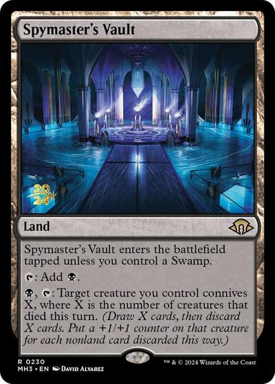 Spymaster's Vault (Promos: Prerelease Cards) Light Play Foil