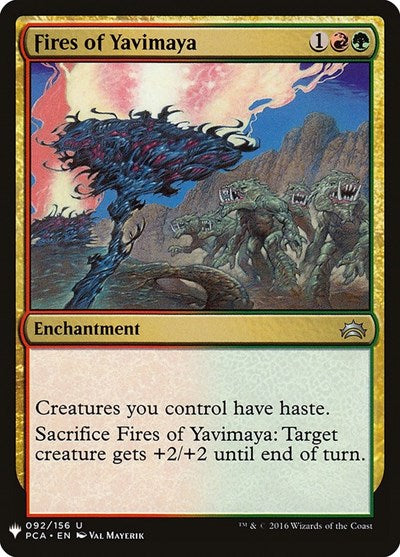 Fires of Yavimaya (Mystery Booster) Near Mint