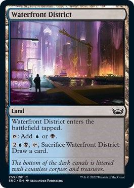 Waterfront District (Streets of New Capenna) Medium Play Foil