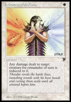 Indestructible Aura (Legends) Medium Play