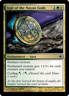 Sigil of the Nayan Gods (Alara Reborn) Light Play Foil