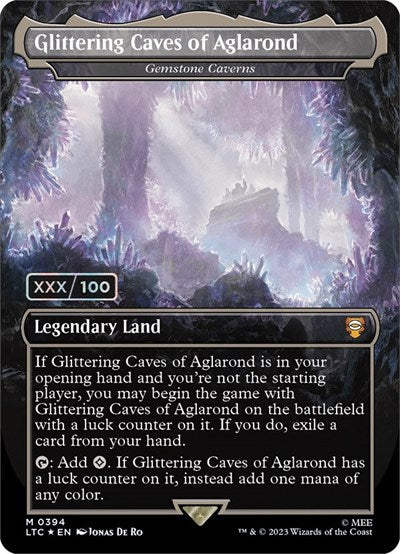 Glittering Caves of Aglarond   Gemstone Caverns  Serial Numbered|1|0|0.00