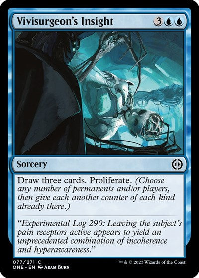 Vivisurgeon's Insight (Phyrexia: All Will Be One) Near Mint