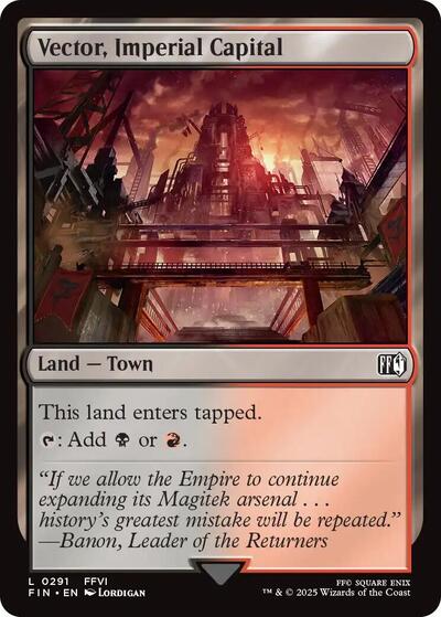 Vector, Imperial Capital (Universes Beyond: FINAL FANTASY) Light Play