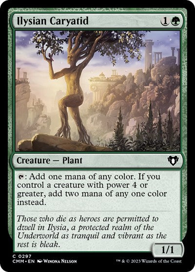 Ilysian Caryatid (Commander Masters) Near Mint Foil