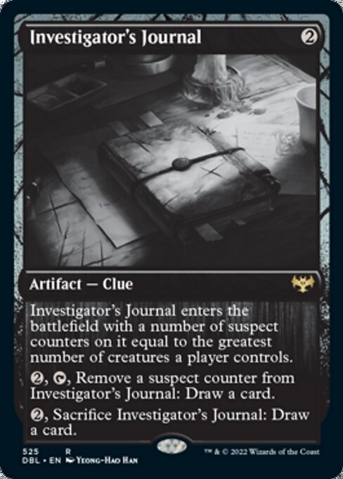 Investigator's Journal (Innistrad: Double Feature) Near Mint