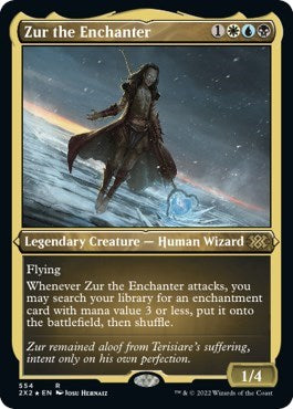 Zur the Enchanter (Foil Etched) (Double Masters 2022) Near Mint Foil