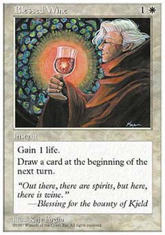 Blessed Wine (5th Edition) Light Play
