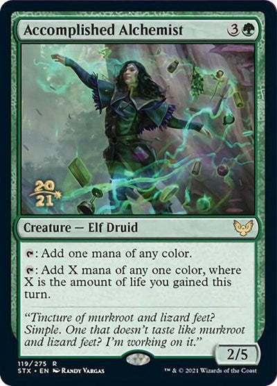 Accomplished Alchemist (Promos: Prerelease Cards) Near Mint Foil