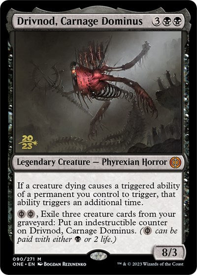 Drivnod, Carnage Dominus (Promos: Prerelease Cards) Medium Play Foil