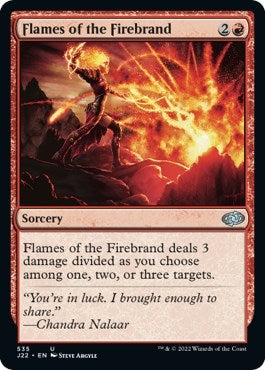 Flames of the Firebrand (Jumpstart 2022) Medium Play