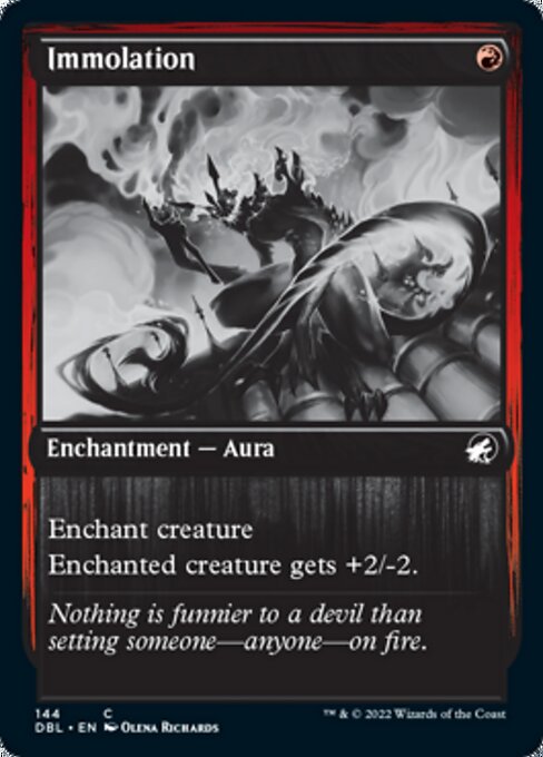 Immolation (Innistrad: Double Feature) Near Mint