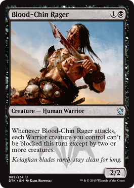 Blood-Chin Rager (Dragons of Tarkir) Medium Play