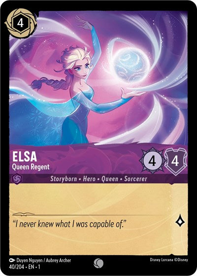 Elsa - Queen Regent (The First Chapter) Near Mint