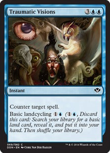 Traumatic Visions (Duel Decks: Speed vs Cunning) Medium Play