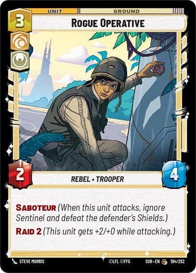 Rogue Operative (Spark of Rebellion) Near Mint Foil