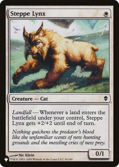 Steppe Lynx (The List) Near Mint