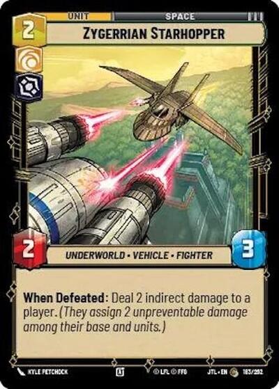 Zygerrian Starhopper (Jump to Lightspeed) Near Mint