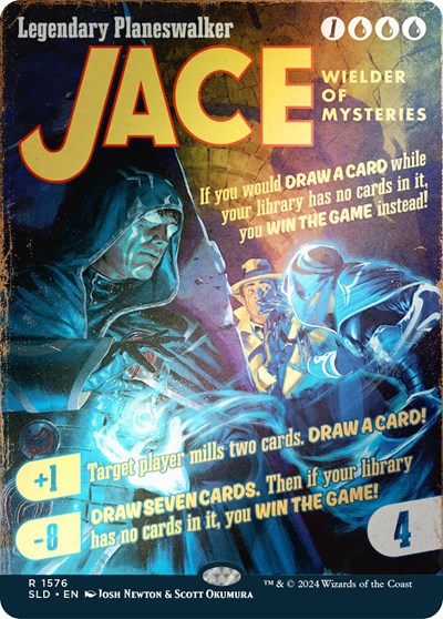 Jace, Wielder of Mysteries (Rainbow Foil) (Secret Lair) Light Play Foil