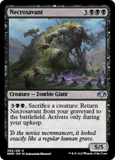 Necrosavant (Dominaria Remastered) Near Mint Foil