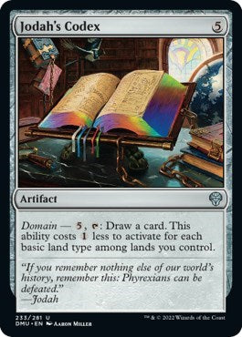 Jodah's Codex (Dominaria United) Medium Play Foil