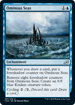 Ominous Seas (Ikoria: Lair of Behemoths) Medium Play Foil