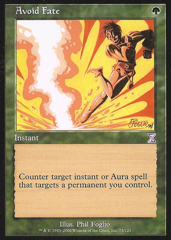 Avoid Fate (Time Spiral Time Shifted) Heavy Play
