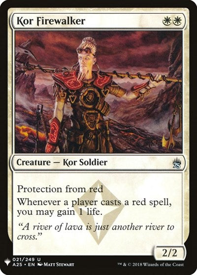 Kor Firewalker (Mystery Booster) Near Mint