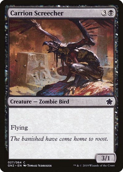 Carrion Screecher (Magic Game Night 2019) Near Mint