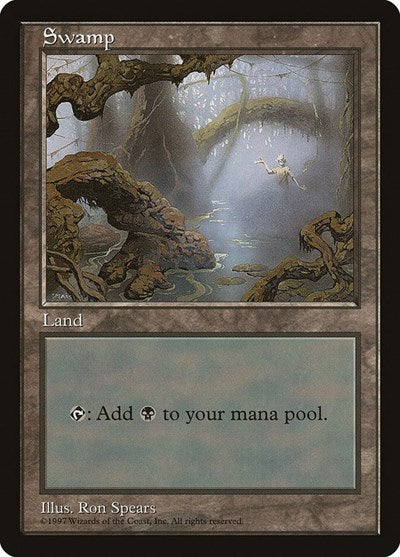 Swamp - Clear Pack (Spears) (Promos: APAC Lands) Damaged / Poor