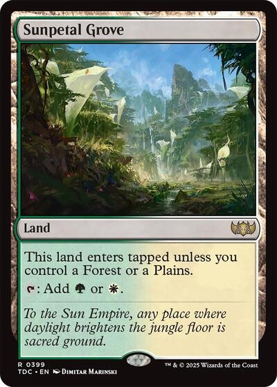 Sunpetal Grove|1|0|0.00