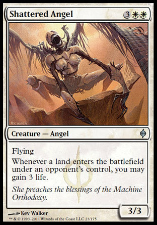 Shattered Angel (New Phyrexia) Near Mint