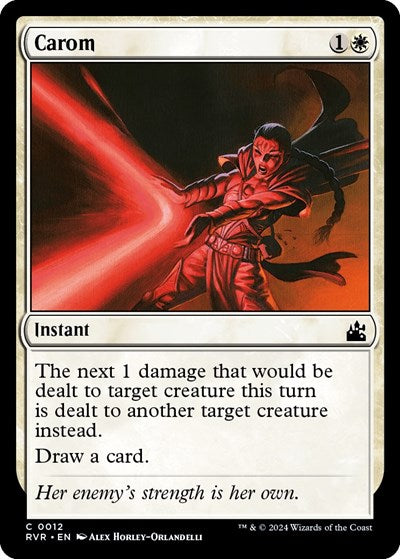 Carom (Ravnica Remastered) Light Play