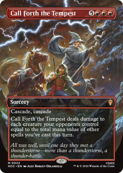 Call Forth the Tempest  Borderless|1|0|0.00