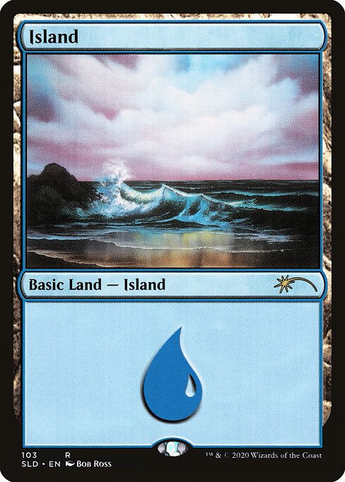 Island 103 (Secret Lair) Near Mint Foil