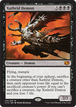 Xathrid Demon (Commander 2014 Edition) Near Mint