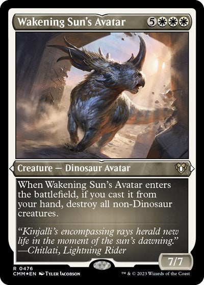 Wakening Sun s Avatar  Foil Etched|1|0|0.00