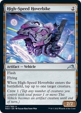 High-Speed Hoverbike (Kamigawa: Neon Dynasty) Light Play