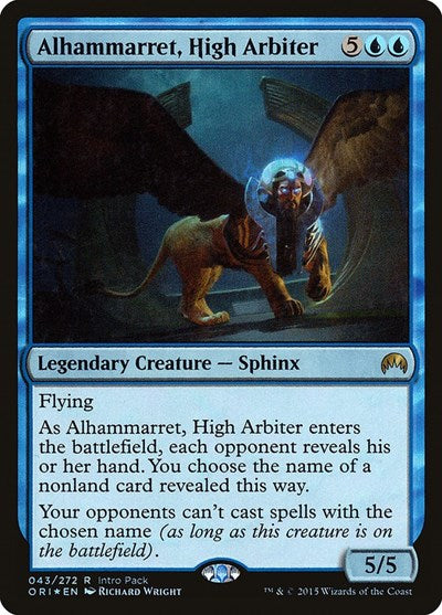 Alhammarret, High Arbiter (Promos: Unique and Miscellaneous) Medium Play Foil