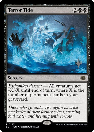 Terror Tide (Promo Pack: The Lost Caverns of Ixalan) Light Play Foil
