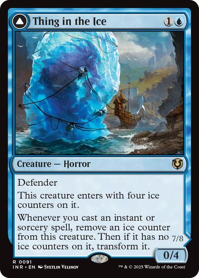 Thing in the Ice (Innistrad Remastered) Medium Play