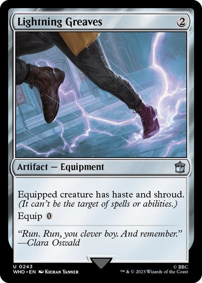 Lightning Greaves (Universes Beyond: Doctor Who) Near Mint