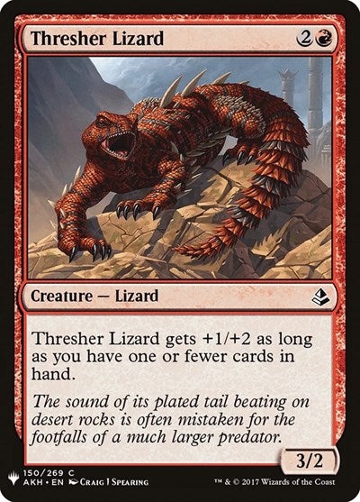 Thresher Lizard (Mystery Booster) Near Mint