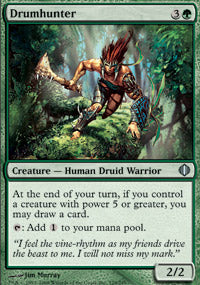 Drumhunter (Shards of Alara) Medium Play Foil