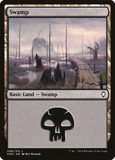 Swamp (298) (Commander Anthology Volume II) Near Mint
