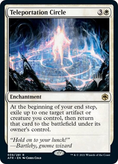 Teleportation Circle (Promo Pack: Adventures in the Forgotten Realms) Medium Play Foil