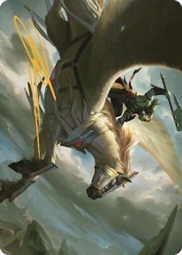 Cleaving Skyrider Art Card  Gold Stamped Signature|0|0|0.00