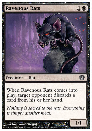 Ravenous Rats (8th Edition) Heavy Play