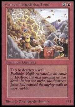 Dwarven Demolition Team (Beta) Heavy Play
