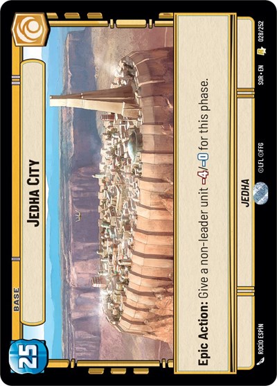 Jedha City (Spark of Rebellion) Near Mint Foil